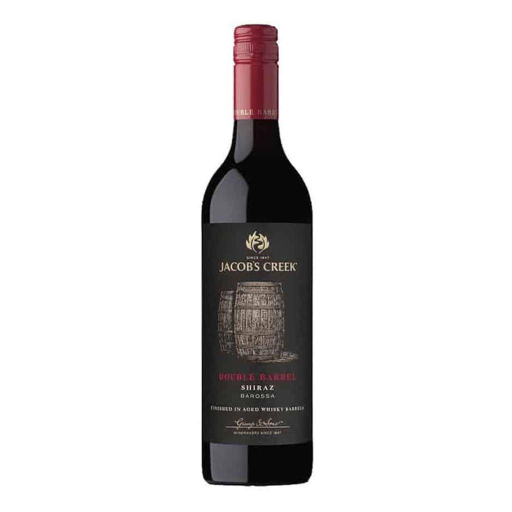 Jacob's Creek Double Barrel Shiraz Australia Red Wine Gift Set (750ml)