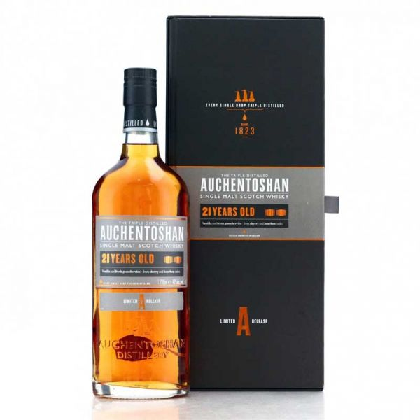 Auchentoshan 21 Years Lowland Single Malt Scotch Limited Release [700ML]
