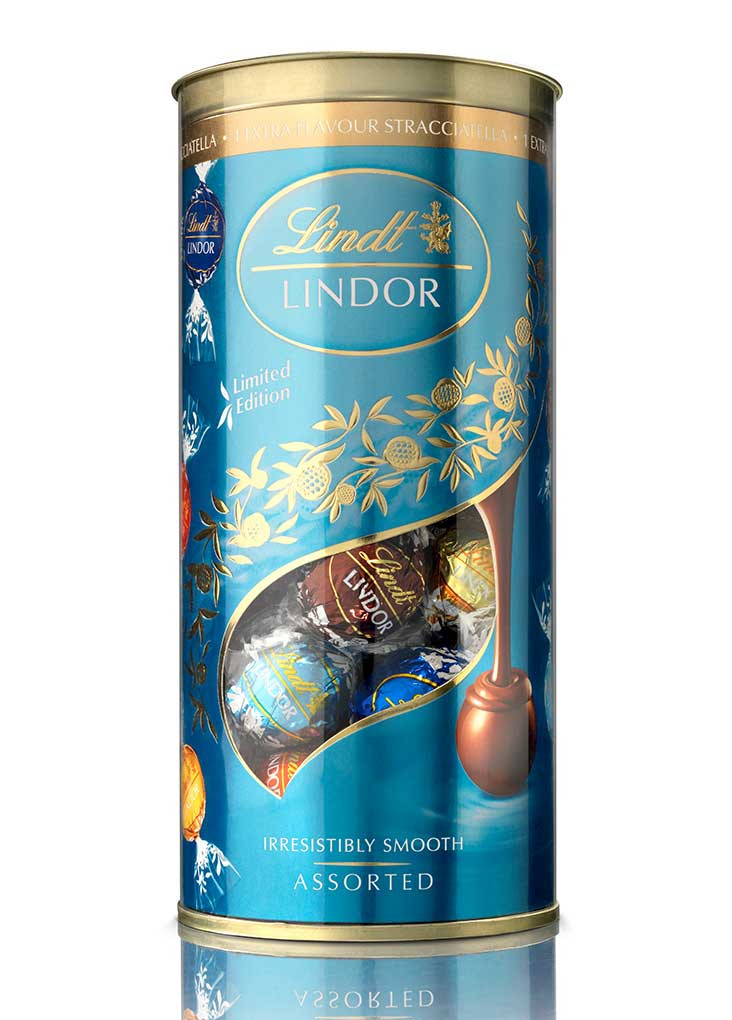Lindt Lindor Stracciatella Assorted Truffles 397g