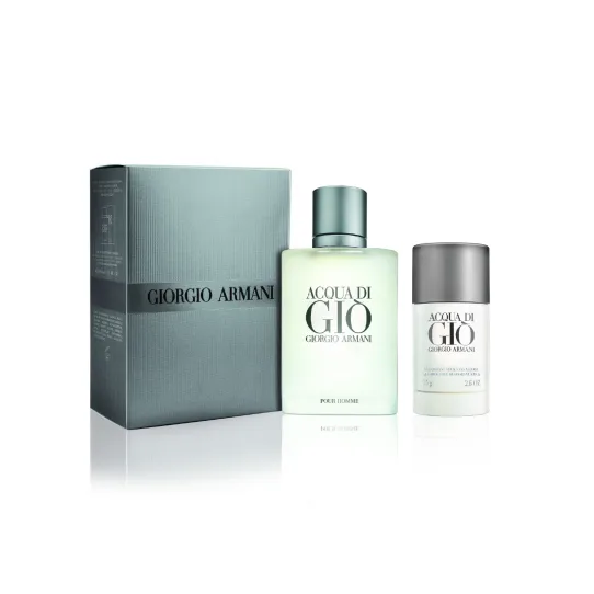 Giorgio Armani Acqua Di Giò Homme Refill Set 100ml + 75g Eau de Toilette Spray