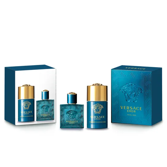 Versace Eros Set 50ml + 75ml Eau de Toilette Spray