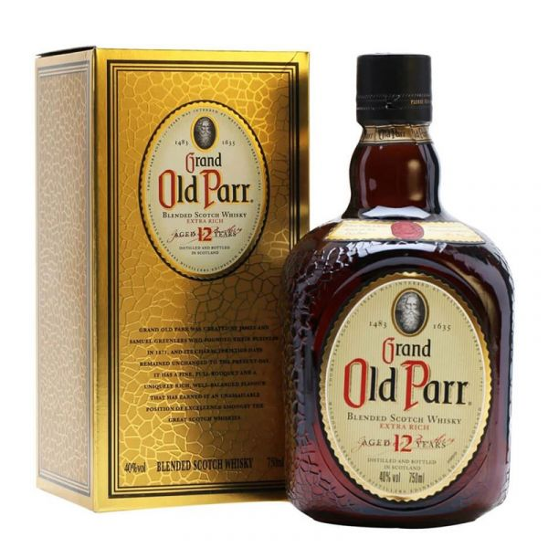Grand Old Parr 12 Years Blended Scotch [1000ML]