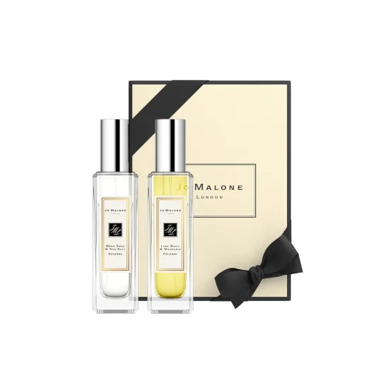 Jo Malone London Wood Sage & Sea Salt + Lime Basil & Mandarin Duo Cologne 2x30ml Eau de Cologne Spray