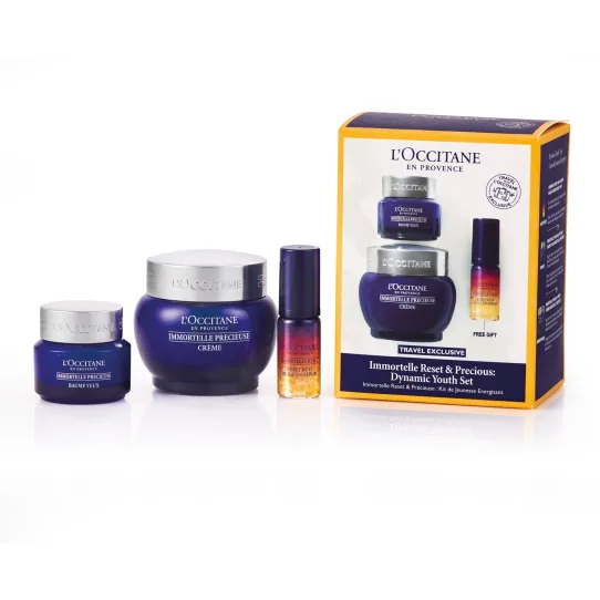 L'Occitane Immortelle Reset & Precious Dynamic Youth Set 5ml + 15ml + 50ml
