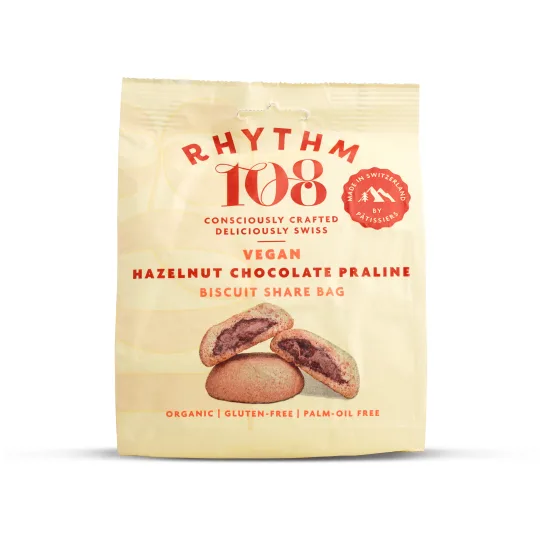 Rhythm 108 Hazelnut Chocolate Praline Biscuit 135g
