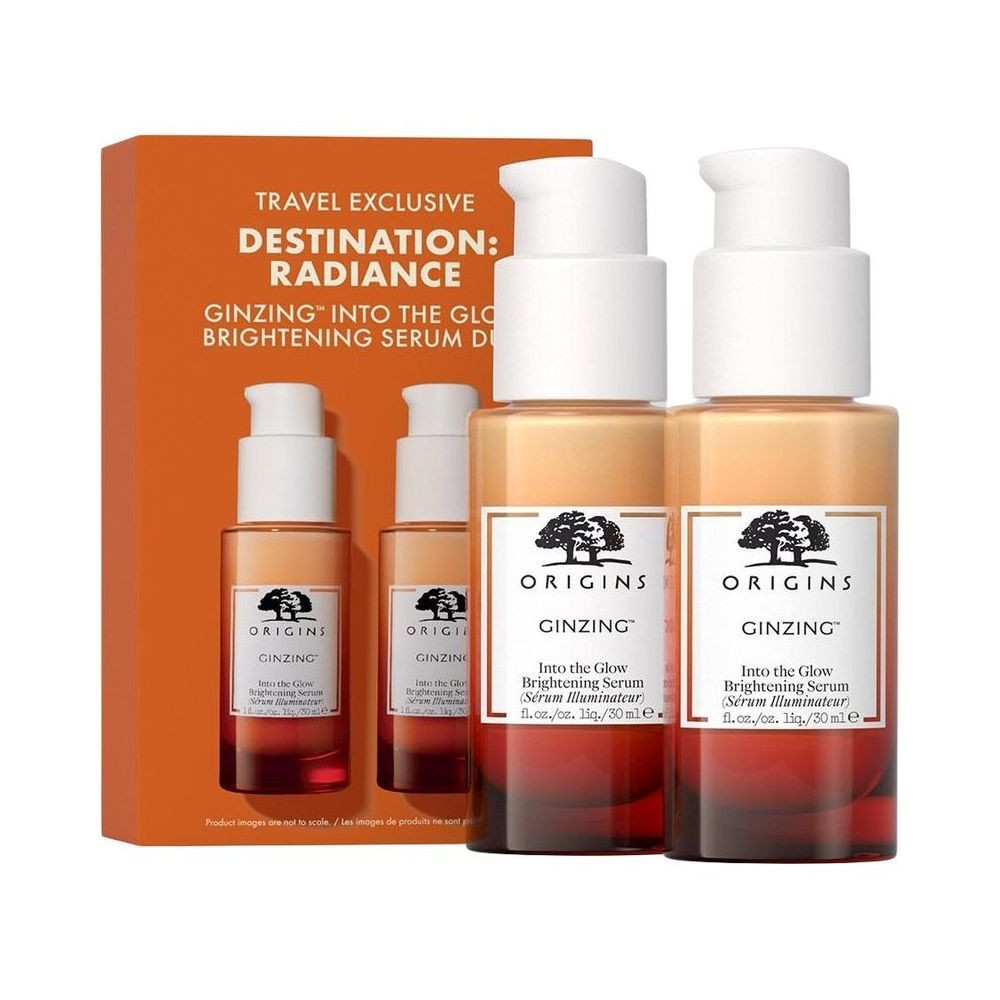 Origins Travel Exclusive Ginzing™ Into The Glow Serum Duo Set 2x30ml